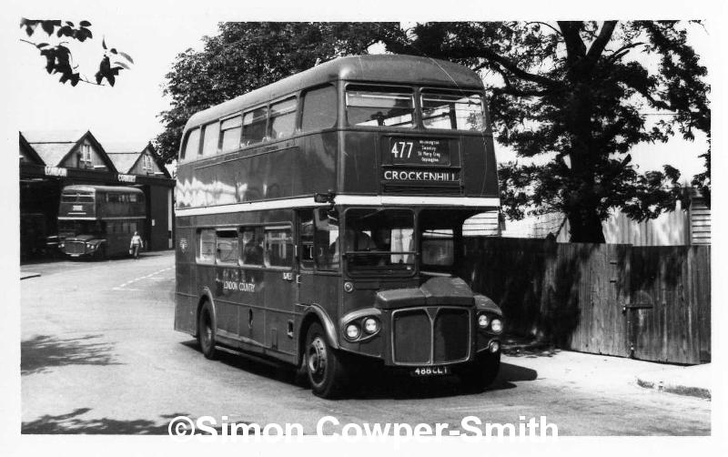 Bus Photos/RMC1488 SJ 477 Dartford 16071972 c Colin Stannard